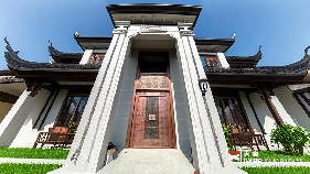 宝鸡陇县农村自建别墅铜门